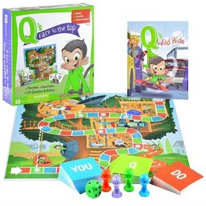 Q’s Race to the Top Board Game Educational Kids EQ Skills NEW Sealed